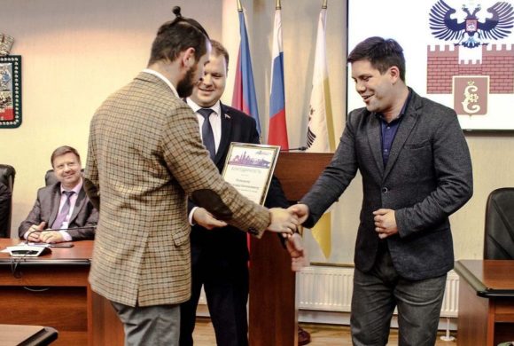 Работа молодого учёного ВНИИБЗР, в качестве парламентария молодёжного парламента г. Краснодара, была отмечена благодарностью